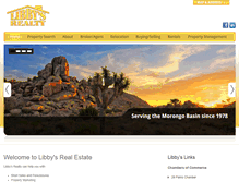 Tablet Screenshot of libbysrealestate.com